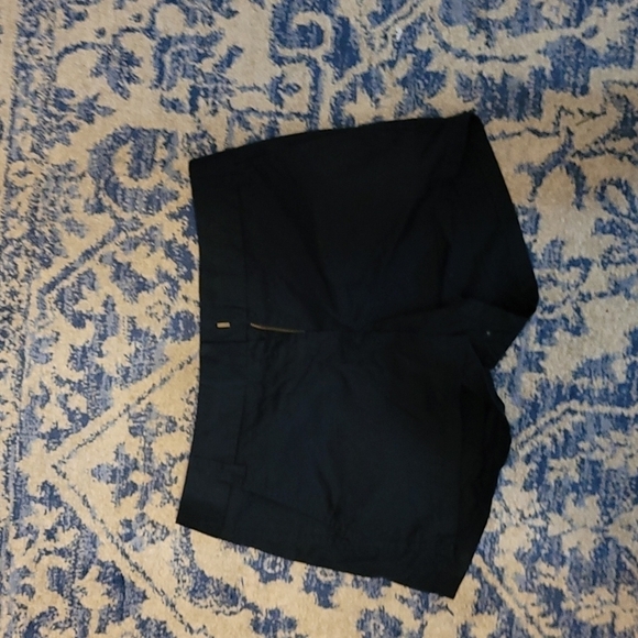J. CREW sz 2 navy Chino shorts WS48 - Picture 1 of 3